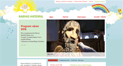 Desktop Screenshot of barnaskatedral.no